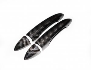 Alfa Romeo Stelvio Exterior Door Handle Set - Carbon Fiber - Feroce Carbon
